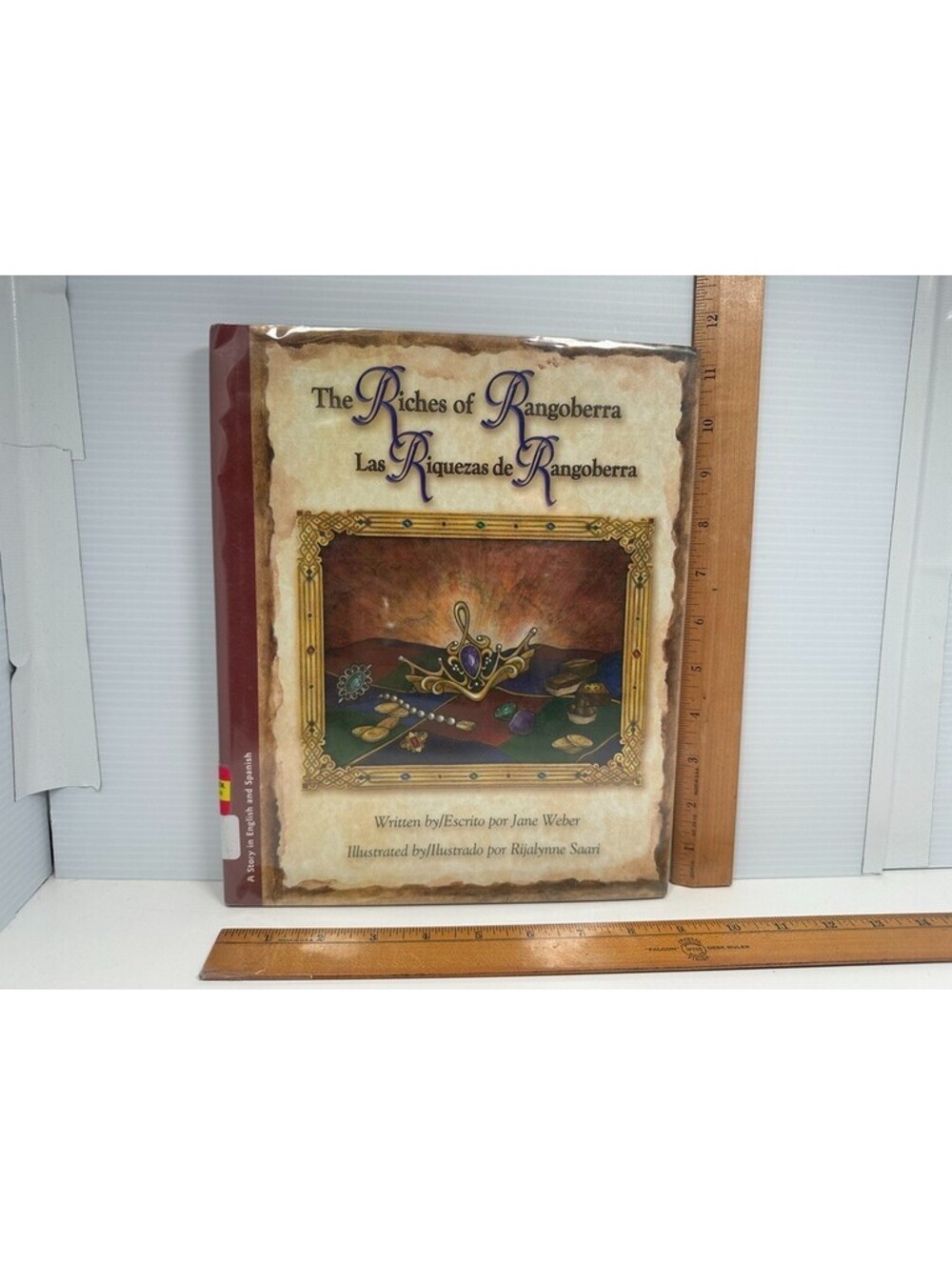 Riches Of Rangoberra Las riquezas de Rangoberra SPANISH Bilingual Book ExLib HC